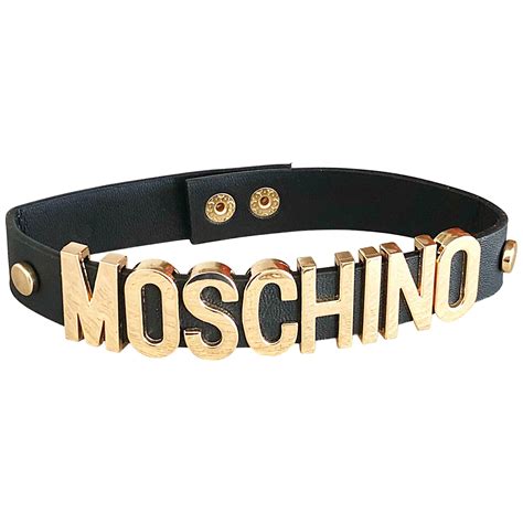 moschino choker